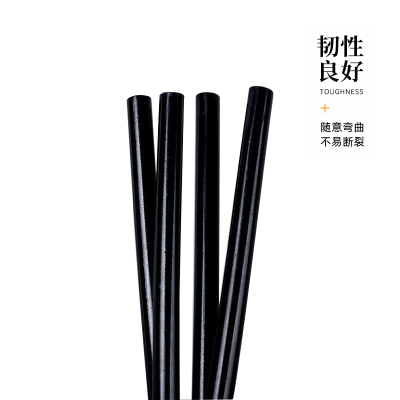 热熔胶棒厂家EVA高粘度黑色环保胶条热熔棒电子产品粘贴材料批发