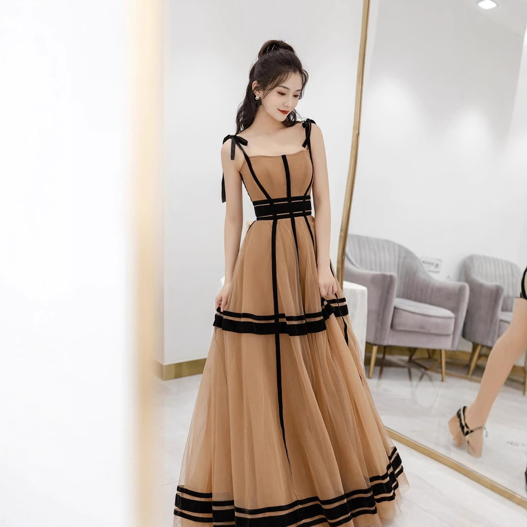 Foreign Trade Cross-border Toast Dress Annual Meeting of the Bride Banquet party Adult Ceremony Ball Performance Wedding Dress Evening Dress Europe and America