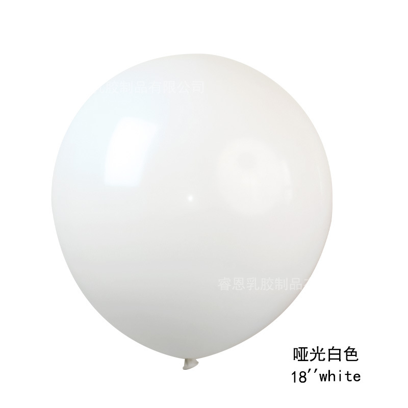 18 pulgadas mate globo decoración de la boda decoración de la fiesta de cumpleaños decoración de la habitación de la boda globo redondo traje de montaje