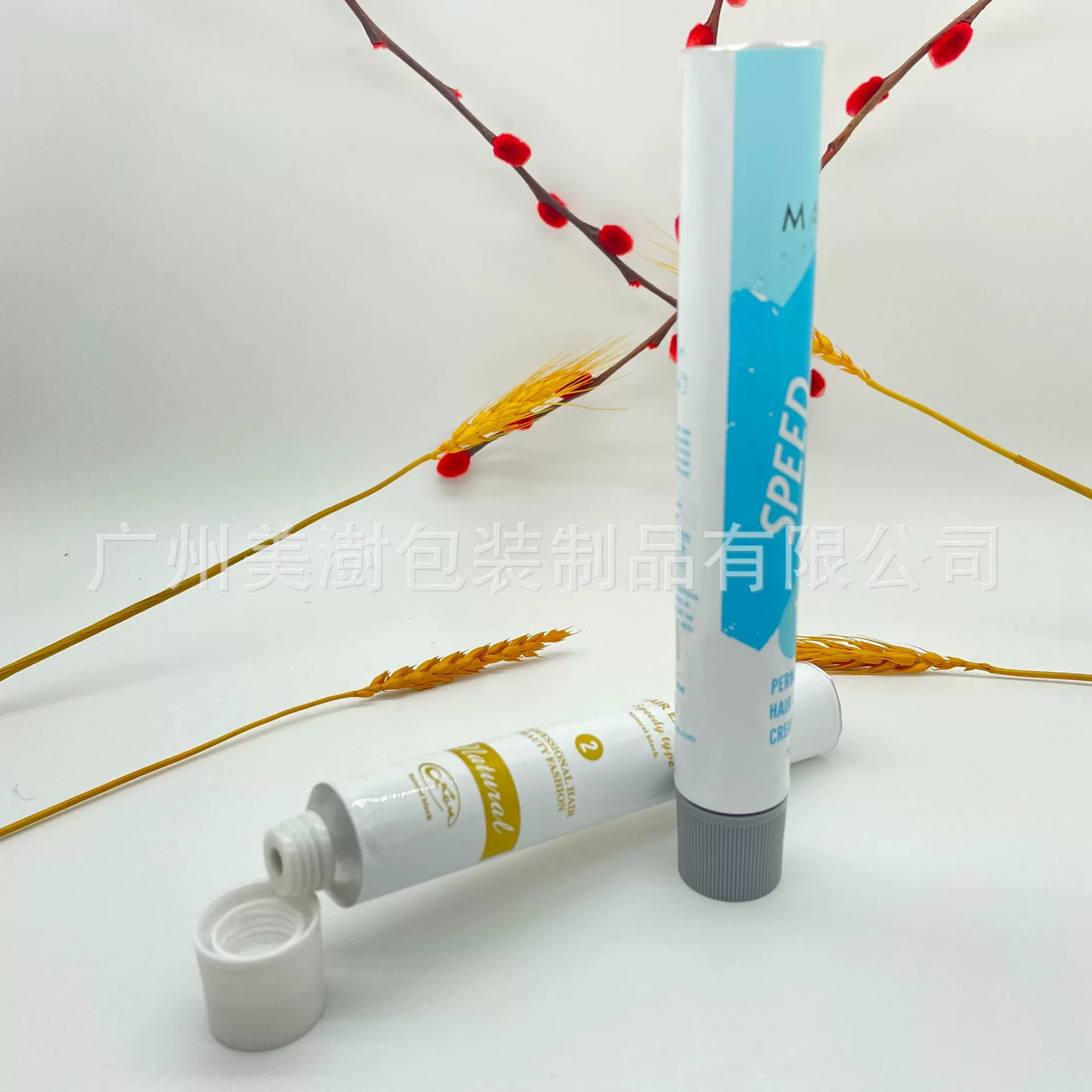 D25 двухтрубный шланг из чистого алюминия, пигментный шланг из чистого алюминия с внутренним баком, шланг из чистого алюминия, пластиковая головка, шланг из чистого алюминия