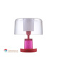 Transparent purple lamp holder