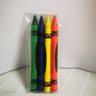 Small crayon 4-color children's painting crayon 0PP bag packaging