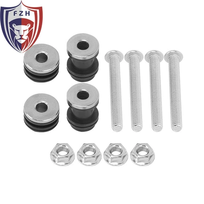 Harley XL883 1200 X48 04-19 motorcycle backrest quick release frame screw installation accessories (Motosiklet ləvazimatları və aksesuarları) - black