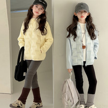 冬季中大女童羽绒服童装儿童冬装女孩拼接羽绒内胆校服神器内搭潮