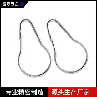 Factory supply gourd buckle hanging ring simple curtain buckle in stock wholesale curtain hook rod hook shower curtain