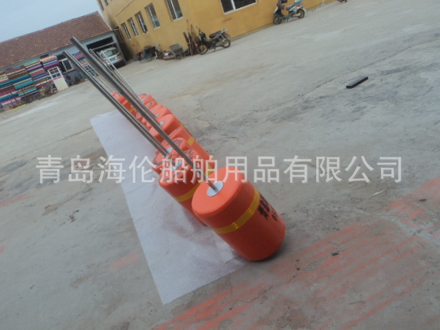 管道漂浮 浮子  浮漂 直径1.5米钢制浮标 聚氨酯泡沫填充式防撞设