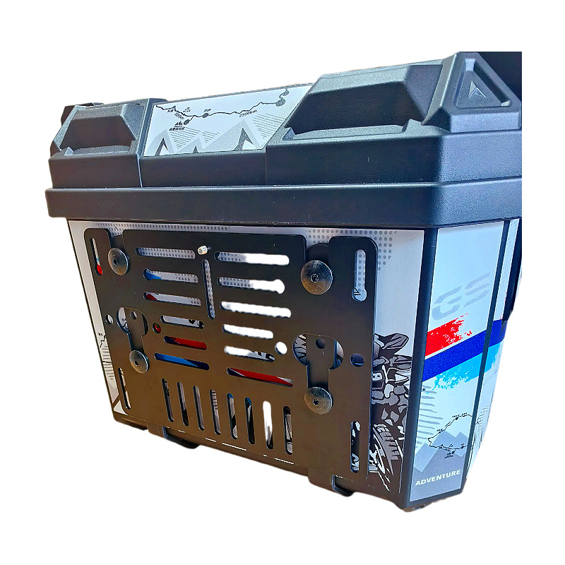 36L Thickened Motorcycle Side Box, Electric Vehicle Side-Mounted Scooter Side Box, Electric Bike Side Box, Tool Box, Storage Box