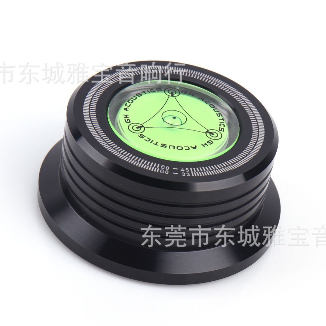 LP vinilo viejo tocadiscos ciudad fonógrafo LP plato ciudad con medidor de nivel viene con medidor de nivel y instrumento de medición de velocidad