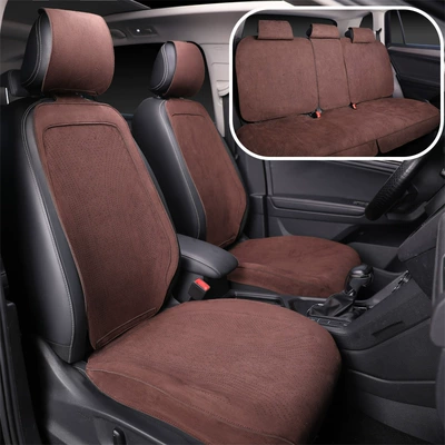 Seat cushion, seat cover car seat pad, ventilated car - mystery-coffee-five-seat-car-set