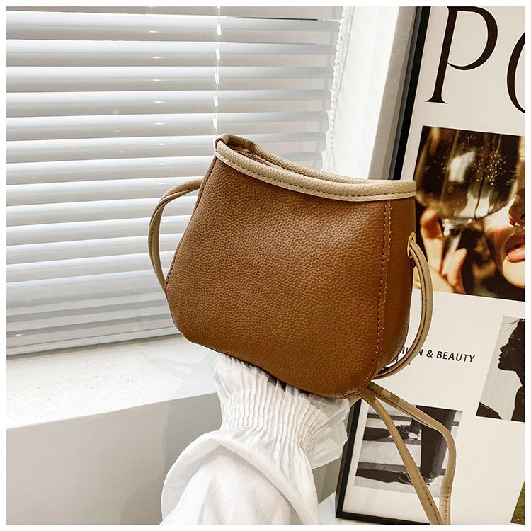 New High-End Summer Bucket Bag for Women 2024 Korean Style Versatile Mother-In-Law Bag Casual Texture Shoulder Bag
