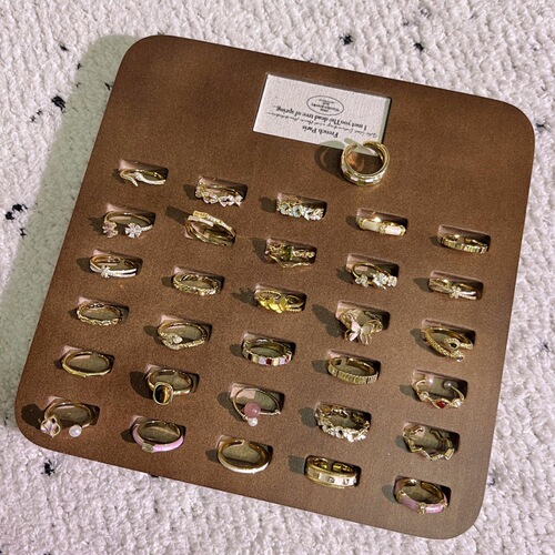 Oil-drip Enamel Flower Butterfly Ring for Women, Unique High-end, Lightweight Luxury, Non-fading, Fashionable and Versatile Finger Ring
