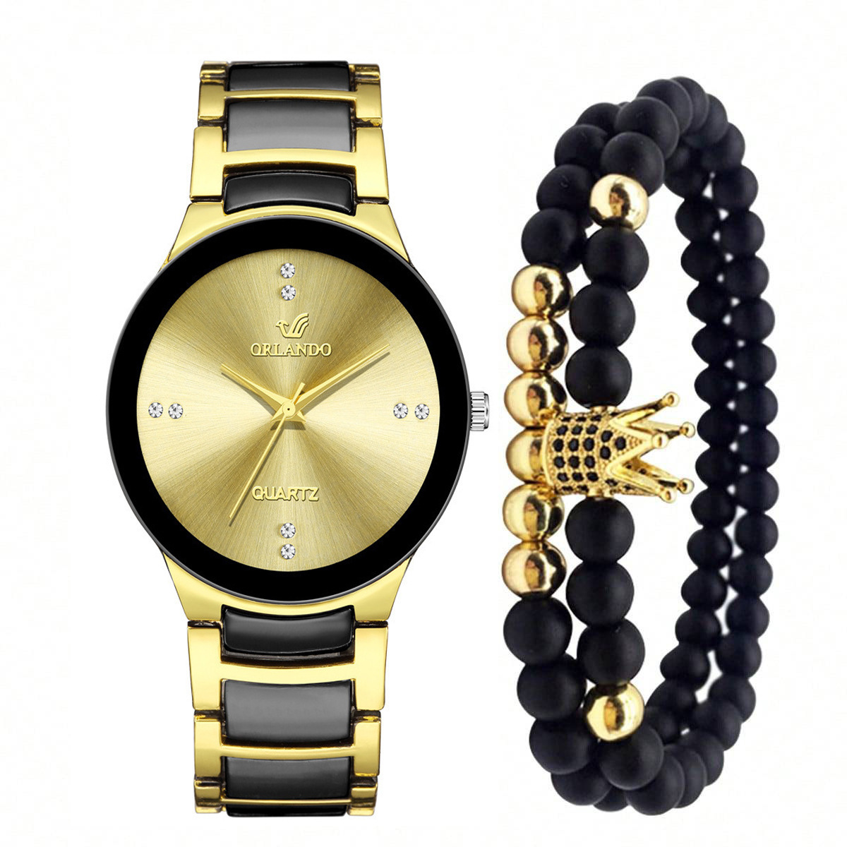 Pánske hodinky oblek módny kalendár pánske hodinky pánske hodinky oceľový opasok nemechanické obchodné hodinky náramok oblek_voghion.com