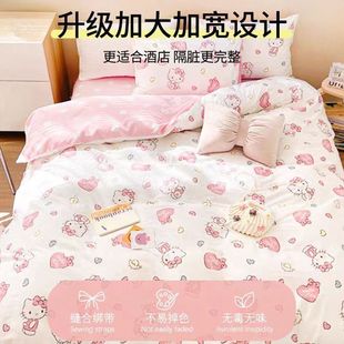 Disposable Hotel Four-Piece Set, Thickeneded Single, Double, Three or Four-Piece Set, Travel Hotel, Isolation and Sterilization Carefully Selected Same Style