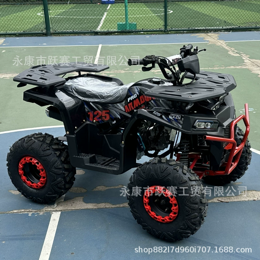 Квадроцикл ATV 125 см³ вездеход, внедорожный четырёхколёсный пляжный автомобиль, прочная подвеска