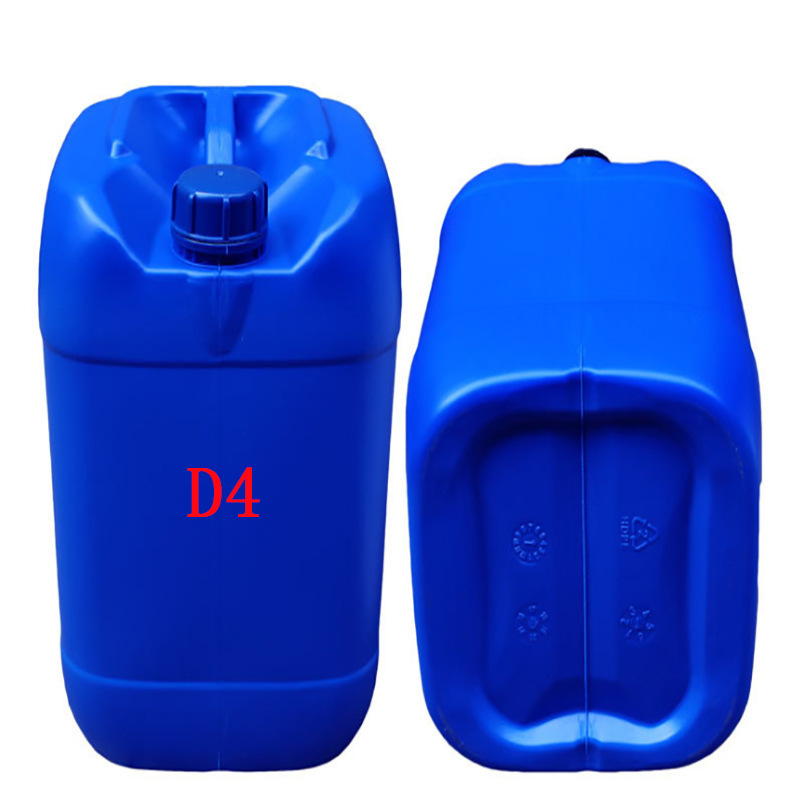 Factory Direct Eight Methyl Base Ring Quad Silicone Oxyane D4 Large Quantity Discount Viscous Transparent Liquid Ring Quad Silicon Oxyane