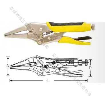 史丹利 加硬尖嘴大力钳 84-389-23