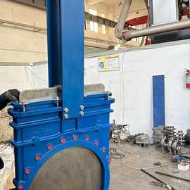 双向刀闸阀密封性好零泄漏 矿浆闸阀 暗杆DN800浆液阀图片 泥浆阀