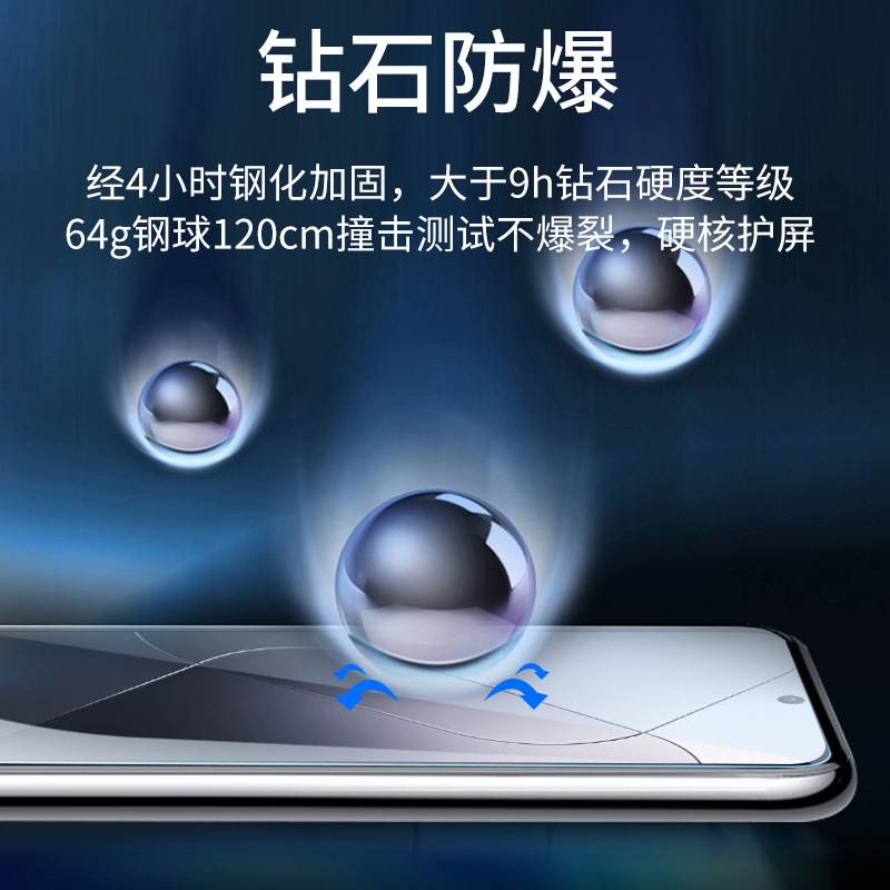 适用小米17系列高清钢化膜17pro防窥手机保护膜超声波解锁小米15|undefined