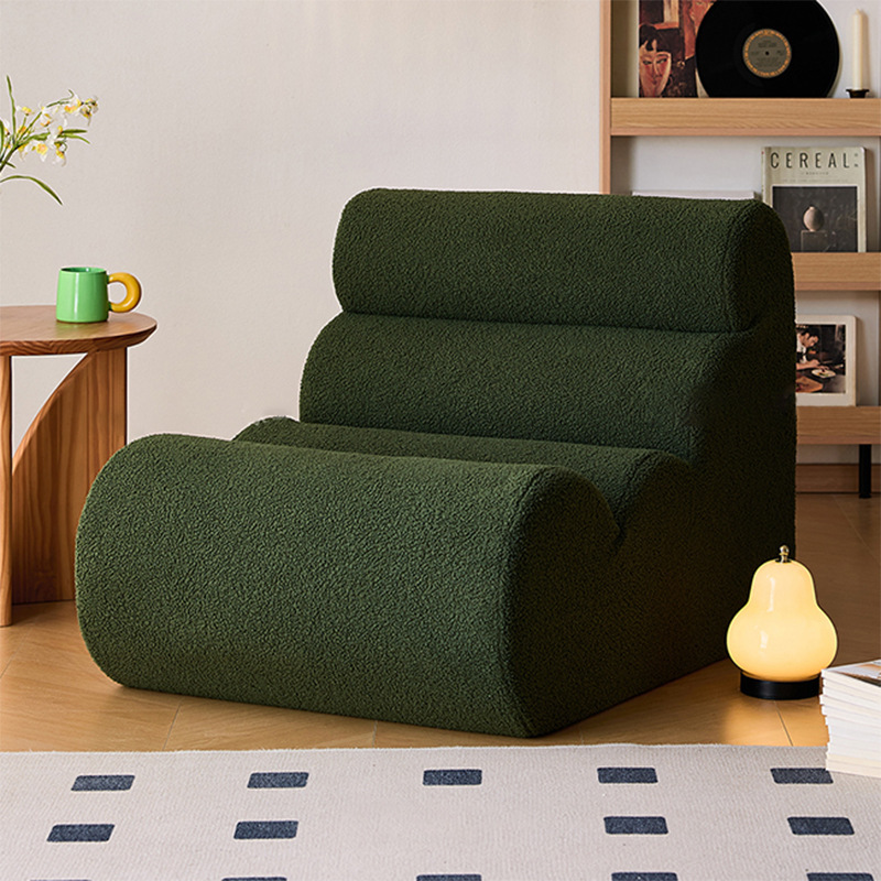 Caterpillar Sofa Chair Vacuum Compression Single Tatami Small Apartment Living Room Balcony Leisure Simple Lazy Sofa