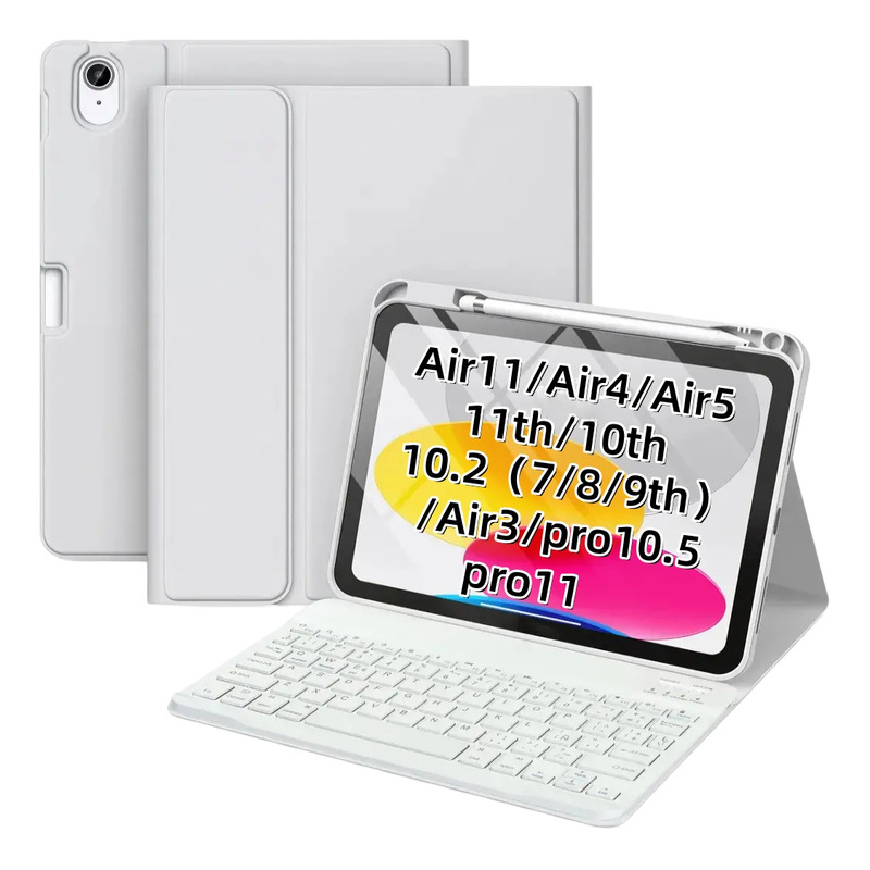 Suitable for iPad Air 110th tablet protective case A16 portable silent Bluetooth keyboard M432 with pen slot leather case Suitable for iPad Air 110th tablet protective case A16 portable silent Bluetooth keyboard M432 with pen slot leather case