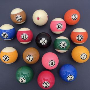 Billiard Loose Balls Billiard White Balls Billiard Crystal Cue Ball Black 8 Balls Retail Billiard Balls Loose Sale Single Piece