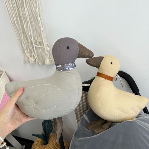 Ins-style baby companion sleep toy, cute duck comfort toy, photo decoration props home soft furnishing toy