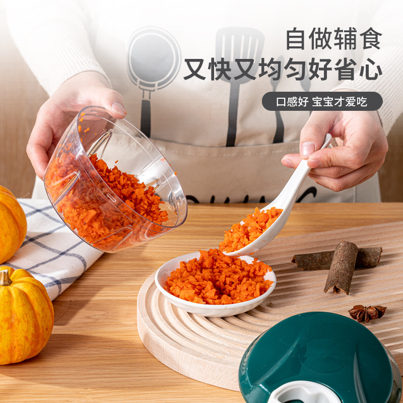 手で野菜を切る器の台所の多機能家庭用野菜を切る機の野菜を絞る機の料理機のニンニクを引っ張る器|undefined