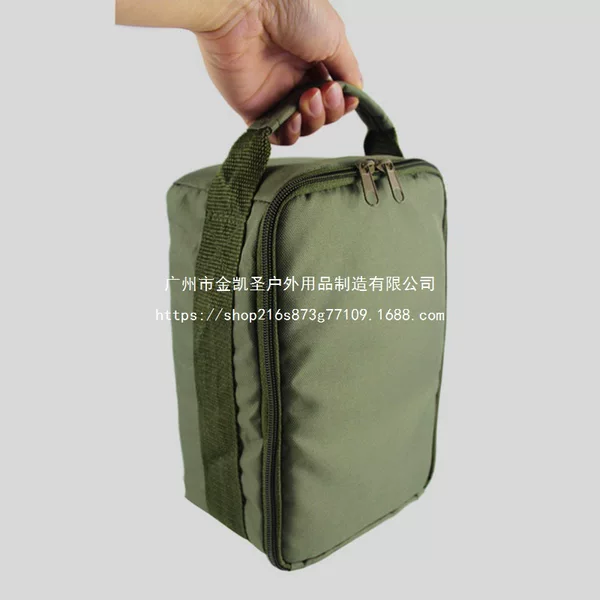 Amazon fishing bait bag, fishing line bag, portable fishing gear storage bag, outdoor Oxford wear-resistant sports waterproof bag