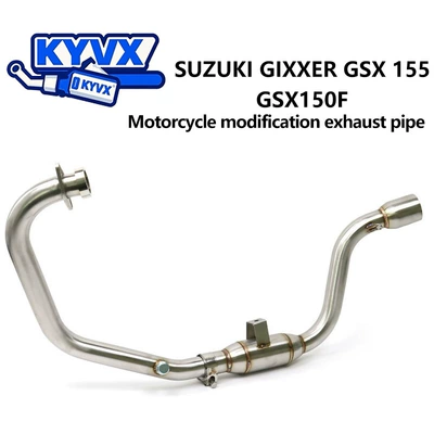 Motosiklet GIXXER 155, GSX150f üçün Tam Qaytarma Qazlı Bağlantı Kollektoru