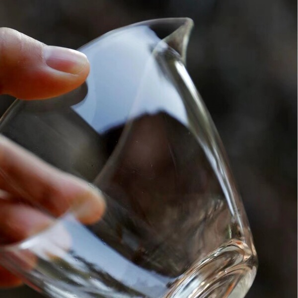 Japanese glass tea cup