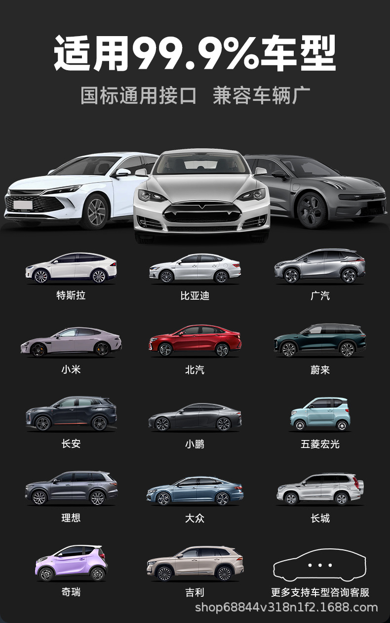 Commercial New Energy Electric Vehicle Charging Station, Floor-Standing, with Qr Code and Card Swiping, for Factories and Hotels, 14Kw Dual Gun