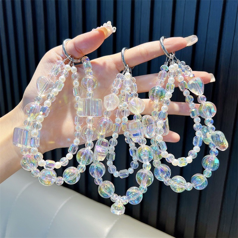 Cuentas Sanliou cadena de caja de teléfono móvil en vivo muñeca colgante para evitar la pérdida de pequeños regalos de estudiantes al por mayor