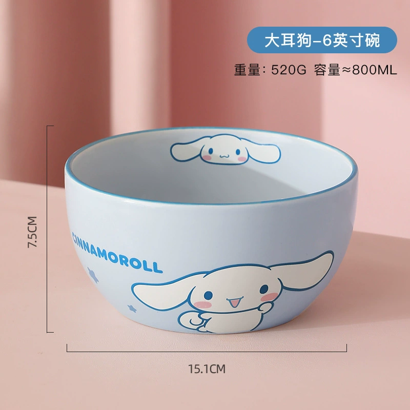 Sanrio, hello kitty, ceramic tableware, set