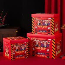 马年年货包装盒空盒坚果零食礼包新年干果干货特产礼盒批发礼品盒