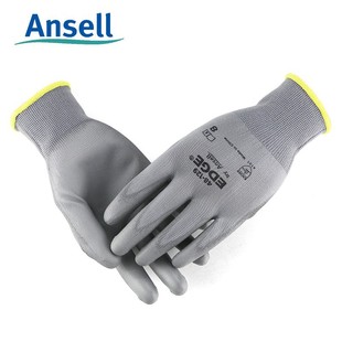 Ansier Ansell48-129 light labor gloves technology flexible wear-resistant smart PU Palm coated gloves