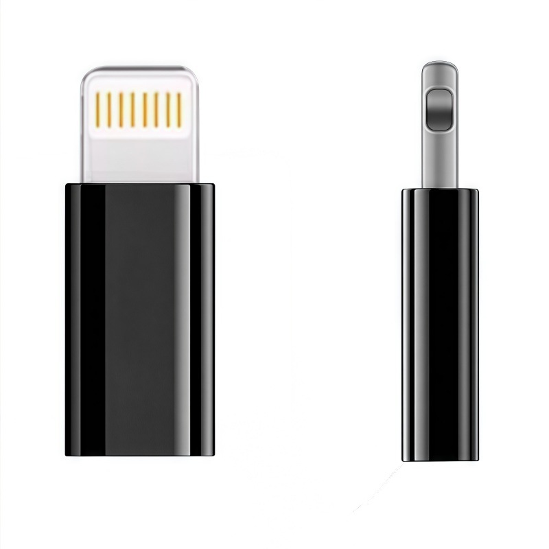 Usb c type cメスからのジャイロスコープ充電12wデータアダプタはアップルのiphone携帯電話に適用される