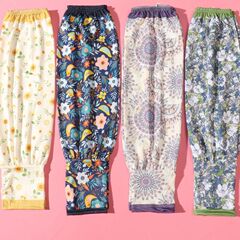 ネットの赤い爆発の氷の袖のゆったりした日焼け止めの日よけの手の袖の女性のタイプの冷たい夏の車の自転車の胡腕のカバーの袖