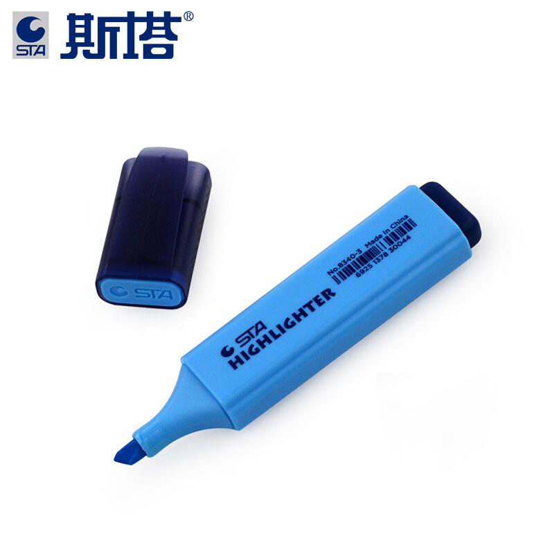 STA Star8340 de gran capacidad, diseño profesional clásico, marcador en color fluorescente, bolígrafo especial de alto brillo
