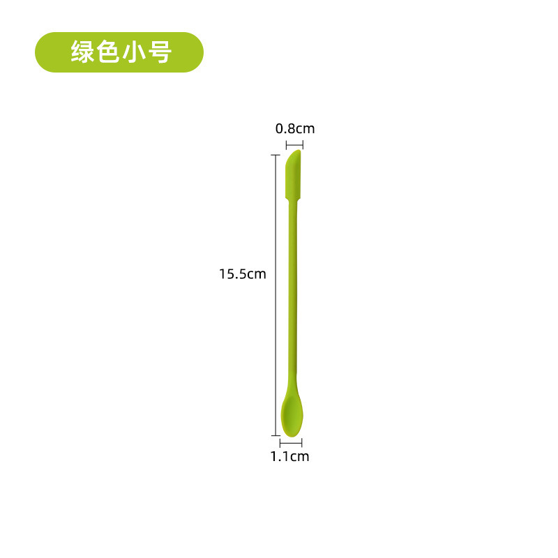 爆款食品级硅胶迷你硅胶刮刀果酱刮勺粉底液化妆品瓶刮刀三件套装|undefined
