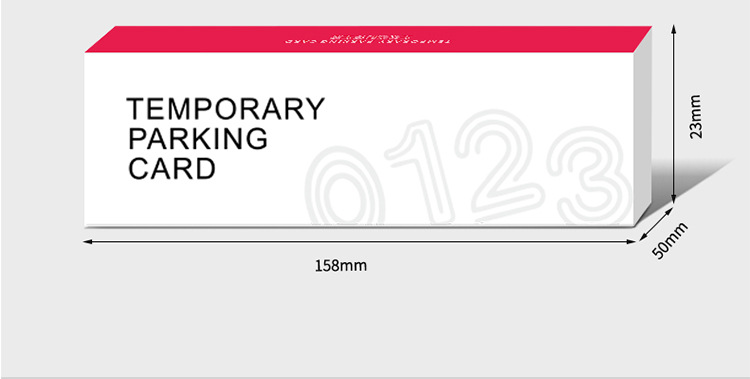 【Premium Selection】Temporary Parking Sign Hidden Night-Glowing Car Accessories Metal Phone Number Plate for Moving Vehicles