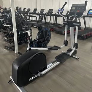 Commercial Spacewalk Mute Elliptical Magnetic Cross Trainer Indoor Magnetic Sports Elliptical Bike