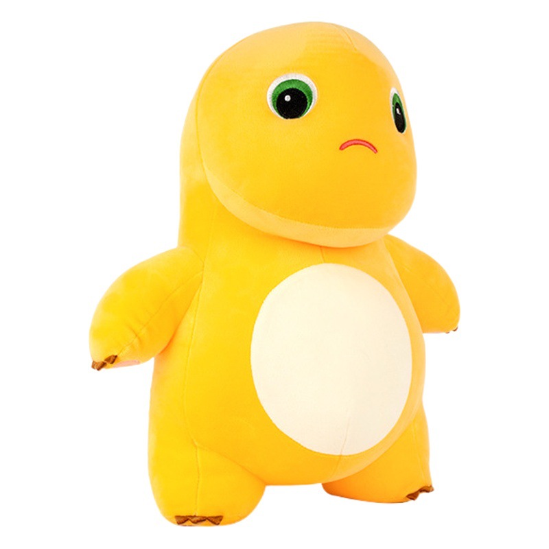 Genuina leche dragón muñeca de peluche TikTok mismo dinosaurio muñeca de dibujos animados muñeca máquina muñeca dragón año mascota