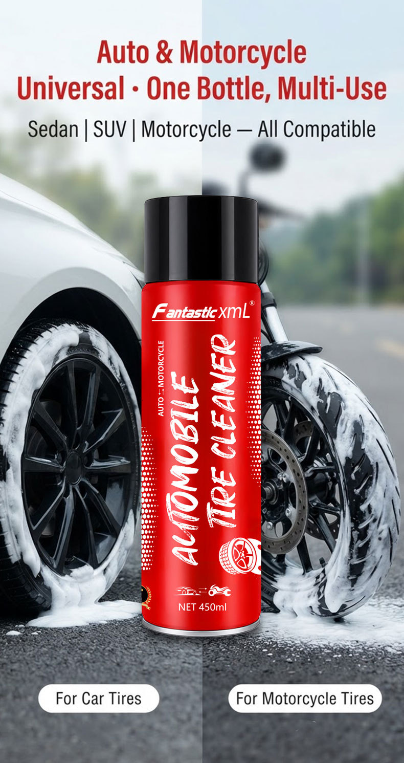 Car Tire Shine Agent, Tire Wax, No-Wash Cleaning, Stain Removal, Long-Lasting Polishing, Maintenance and Refurbishment Agent, Anti-Aging, Cross-Border