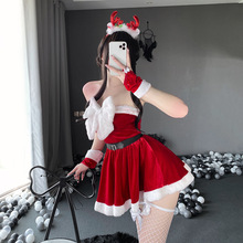 新款中国风圣诞节服装万圣服舞台装圣诞制服ds派对角色扮演诞256