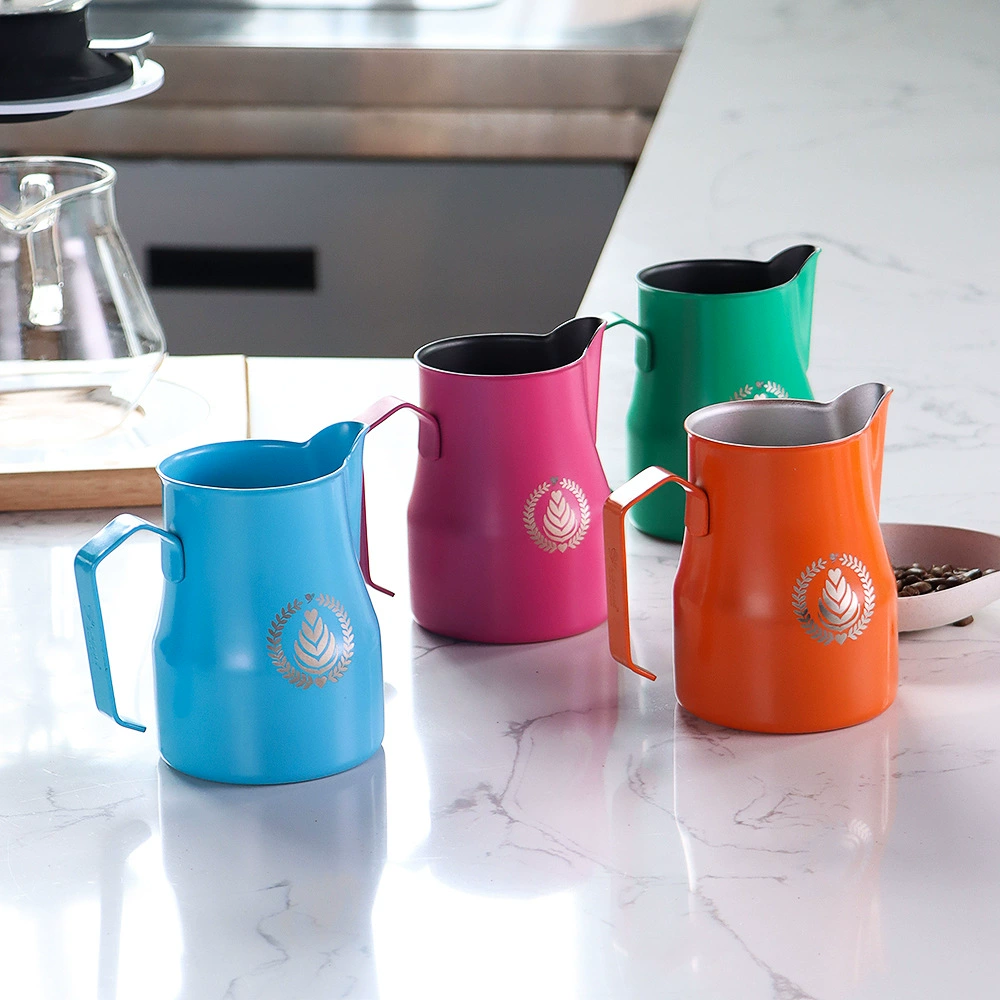 Итальянский кофе молочный цилиндр из нержавеющей стали