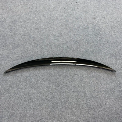 Suitable for Audi 17-25 Models A4Ls4 Modified K-Style Arc Tail Wing B9 Rear Spoiler Fixed Wind Tail Wing in Glossy Black (Fixed wind wing) - glossy-black