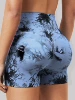 Tie -dyed blue