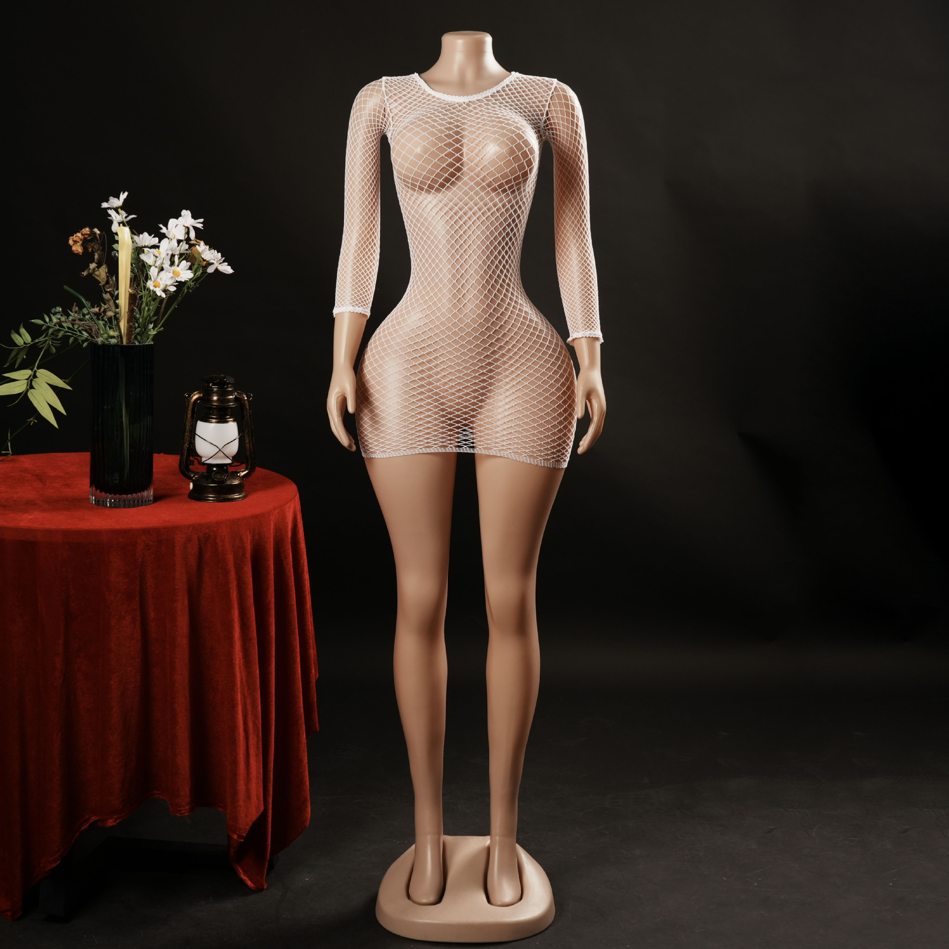 Yue mariposa Europa y América ropa interior sexy comercio exterior al por mayor fábrica coqueteo sexy uniforme conjunto de ropa de red de chicas