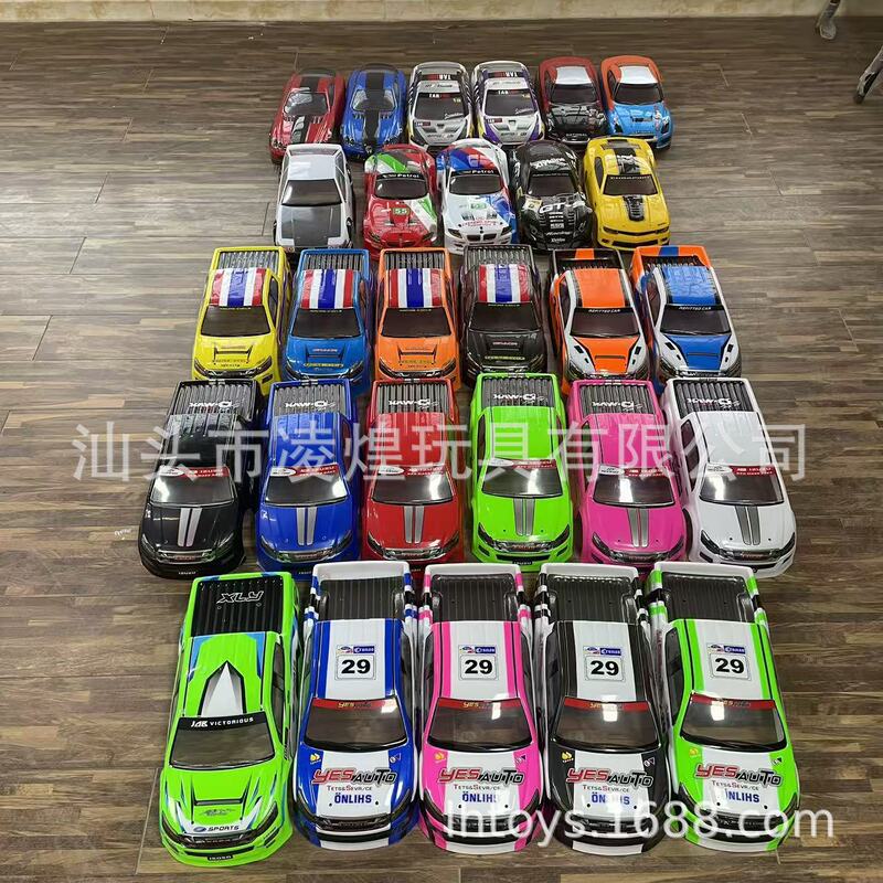 Cross-Border Southeast Asia Hot-Selling 1:10 Rc Car Shell, Tiktok Same Model Modified Car Shell, Pickup Truck Model Upgrade, in Stock Cross-Border Southeast Asia Hot-Selling 1:10 Rc Car Shell, Tiktok Same Model Modified Car Shell, Pickup Truck Model Upgrade, in Stock
