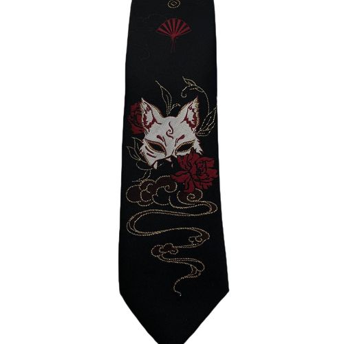 Two-dimensional Japanese nine-tailed fox tie JKDK uniform shirt hand-made all-match fashionable nine-tailed fox tie